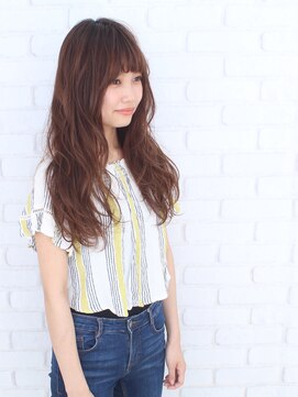 ヘアパラダイム Hair Paradigm 豊田市パラダイム★ゆるかわモテ髪のロングスタイル3