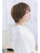ミック ヘアアンドビューティー 大山店(miq  Hair&Beauty)&nbsp;斜めバングのラブマッシュショート