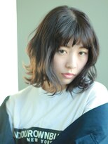 グラス(grass)&nbsp;ワンレン ウェーブボブ