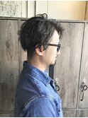 メンズ!ダブルカラースタイル!