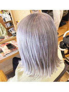 ヘアーコレット(hair Colet) ホワイトシルバー
