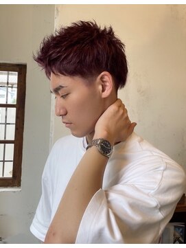 ディディ イック(didi ic) メンズ・レッドパープルカラー