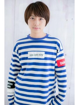 ヘアアンドビューティー ミック(Hair & Beauty miq) チャコールグレーナチュラルマニッシュショートa1