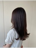 ベージュブラウン◯顔周りレイヤー