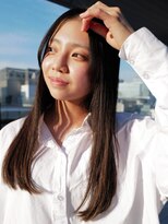 セシルヘアー 岡山駅前店(Cecil hair)&nbsp;ナチュラル暗髪ストレート