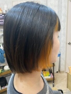 ティティ(titi) ☆インナーカラー☆マンゴーオレンジ☆