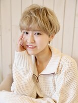 プラーチェ 橋本(Plaatje)&nbsp;【スタイリング簡単！】ブロンドベリーショート☆