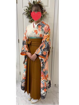 サロンドノア(Salon de NoA) 卒業式×ヘアセット×袴着付