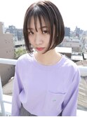 『Salt/大名 福岡』大人可愛いタイトボブ×艶ストレート(OKABE)1