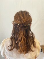 ジューム(Jeum) 大人かわいい♪ゆるふわハーフアップ