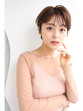 モリオ フロム ロンドン 大宮2号店(morio from London) 【なかじま ひびき】大人かわいいハンサムショート