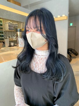 ミー(mii) 【mii】ブリーチ/ブルーブラック