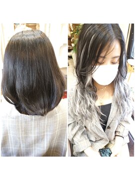 ヘアーサロン ポラリス(POLARIS) 長さ出し　ゼロエクステ