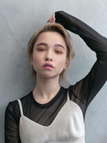 アース 三田南ウッディタウン店(HAIR&MAKE EARTH) かきあげバングショート