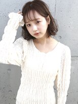 バース(BIRTH)&nbsp;天神【BIRTH】春パーマ×耳だしショート×こなれヘア　8