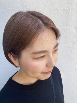 ヴァロ(Valo) マロンベージュ／コンパクトショート/朝が楽な髪型