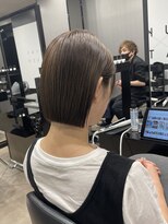 ハルキ ミナト ジャパン オオサカ(HARUKI MINATO japan OSAKA)&nbsp;ぷつっとボブ 20代30代40代ヘア 小顔 大阪ボブ 梅田