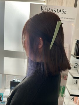 ヘアーサロン リアン 鴻巣店(hair salon Rien) インナーパープル
