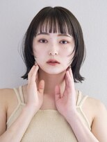 ミンクス渋谷スマートサロン(MINX shibuya smart salon)&nbsp;イメチェンヘアスタイル ハッシュカット フルバング 似合わせ