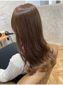 30代40代50代白髪ぼかし透明感ロング