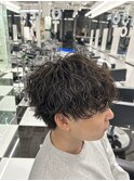 波巻きマッシュ(カット＋ケア特殊パーマ)