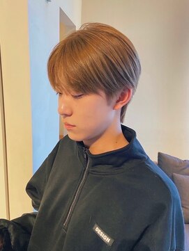 トップヘアー スパアンドリラクゼーション 安城(spa&relaxation) ニュアンスカラーシースルーマッシュ