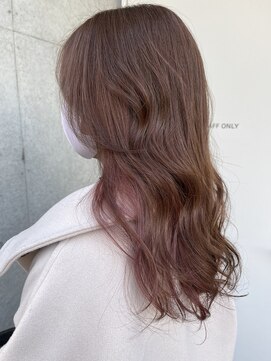 フリーラ 表参道(freera) ピンクブラウン インナーカラー