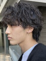 フィフス 栄(fifth)&nbsp;波巻きスパイラルツイストスパイラルパーママッシュメンズヘア