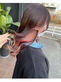 ピンクインナーカラー
