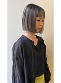 インナーカラー/切りっぱなしボブ【堺市/浅香山】