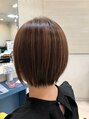 ヘアープレイスクリアライン 栄町店(hair place CLEAR LINE) 襟足を軽やかにスッキリと整えたボブヘア！