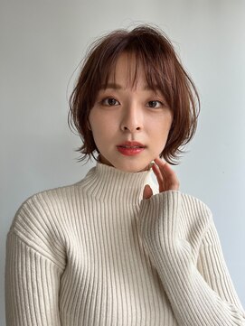 ソー 銀座(SAUT) 世代問わず人気のレイヤーボブ/フェイスレイヤー/地毛風カラー