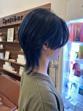 スパリブール(Spalibur) ブルーカラー×ウルフ