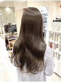 ゆるふわウェーブ×モカグレージュ