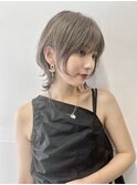顔周りのレイヤーが可愛いネオウルフ☆　ウルフカット