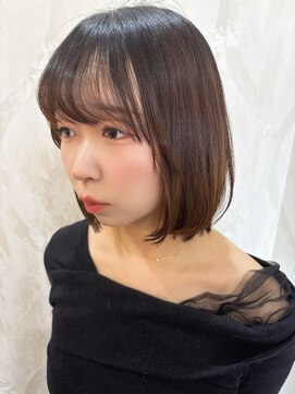 アフロートナガノ(AFLOAT NAGANO) 【簡単スタイリング】ワンカールボブ