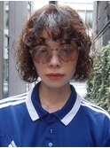 ボブパーマくるくるパーマくせ毛パーマ