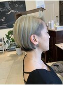 サイド刈り込み王道ショート