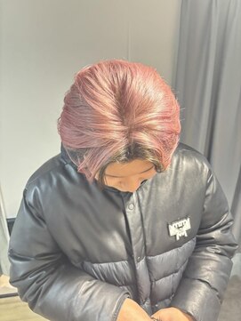 アオ(AO。) デザインカラー/レイヤーカット/ウルフカット/ハイライト