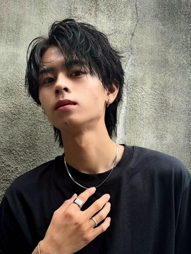 ロンド アンブル 四条烏丸(Lond ambre) 萱原大幹 センターパート/眉毛/短髪/メンズカット