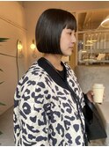 ミニボブオリーブグレージュ