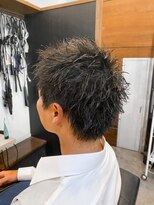 アイリーヘアデザイン(IRIE HAIR DESIGN)&nbsp;【IRIE HAIR福岡】スパイキーショート×アップバング
