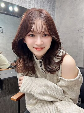 リベルテ 渋谷(Liberte) レイヤーカット　顔周りレイヤー　渋谷
