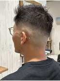 大船メンズカットスキンフェードカット刈り上げツーブロック30代