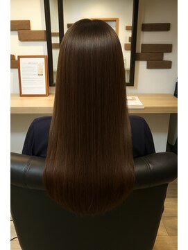 スローネ(THRONE) 縮毛矯正で艶髪/20代30代40代/新宿/髪質改善