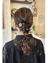 ヘアサロン チェルシー(hair salon chelsea)&nbsp;編みおろしアレンジ♪