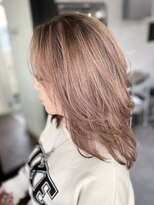 ウェイビー 桜木町店(WAVY) ピンクベージュレイヤーミディアム