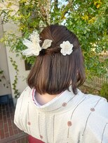 ナナホシ(NANAHOSI) 袴着付けとヘアセット