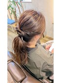 脱・白髪染め！極細ハイライトで作る立体感ベージュカラー