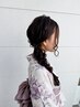 イベントに◎夏祭りヘアセット ￥3500